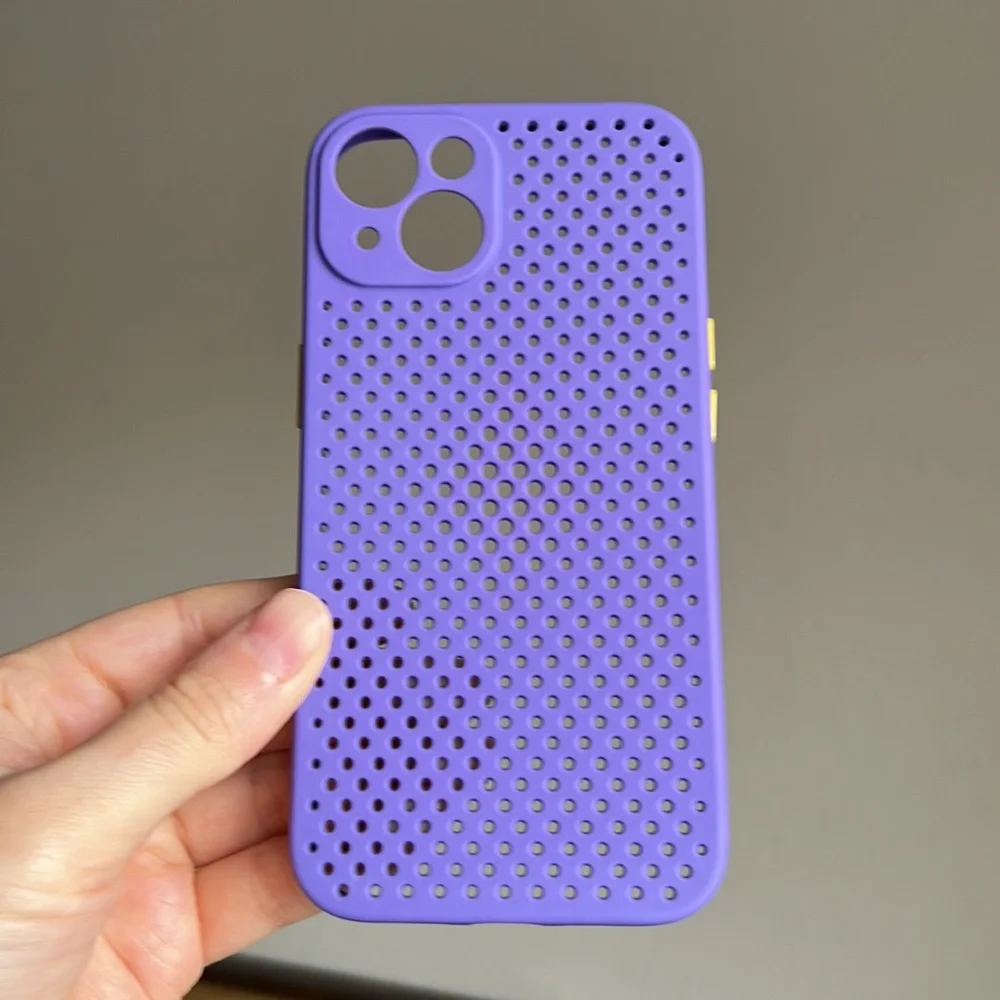 For iPhone 13 phone case with heat dissipation